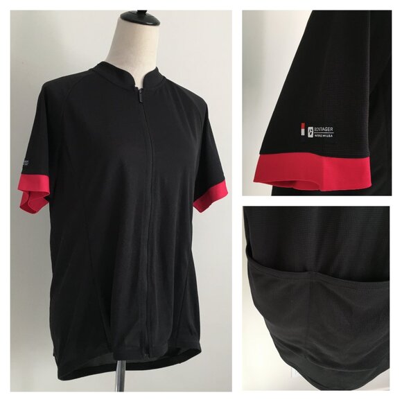 bontrager Tops - NWT BONTRAGER Fitted Moisture Wick Solstice Jersey Maillot Bicycle Biking Shirt